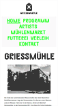 Mobile Screenshot of griessmuehle.de